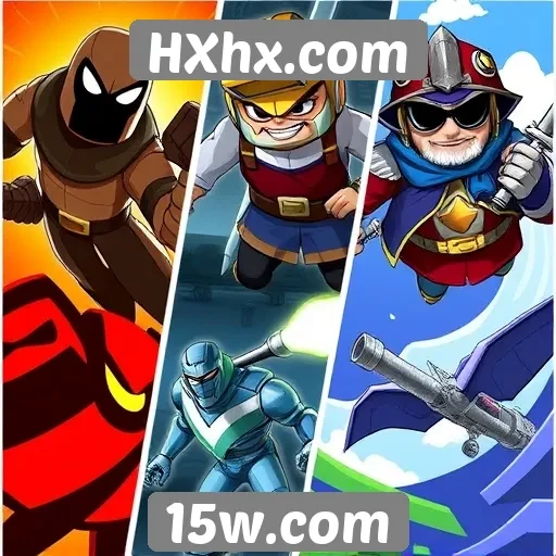 Jogos populares em HXhx.com e suas características