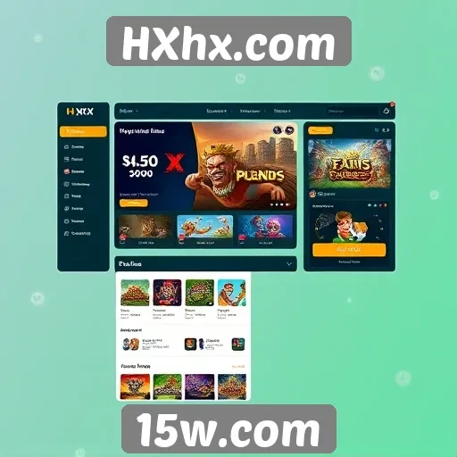 Análise da interface do usuário do HXhx.com